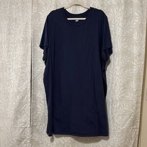 Old Navy Navy Blue T-Shirt Dress